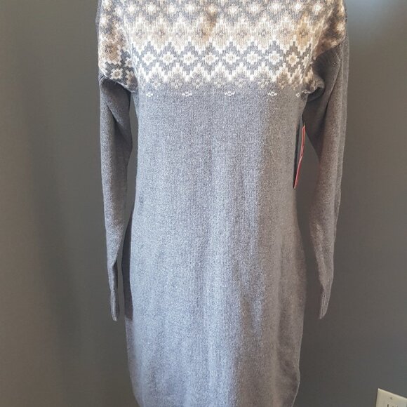 Sherpa Wool Dress Ladies Medium - Picture 1 of 4